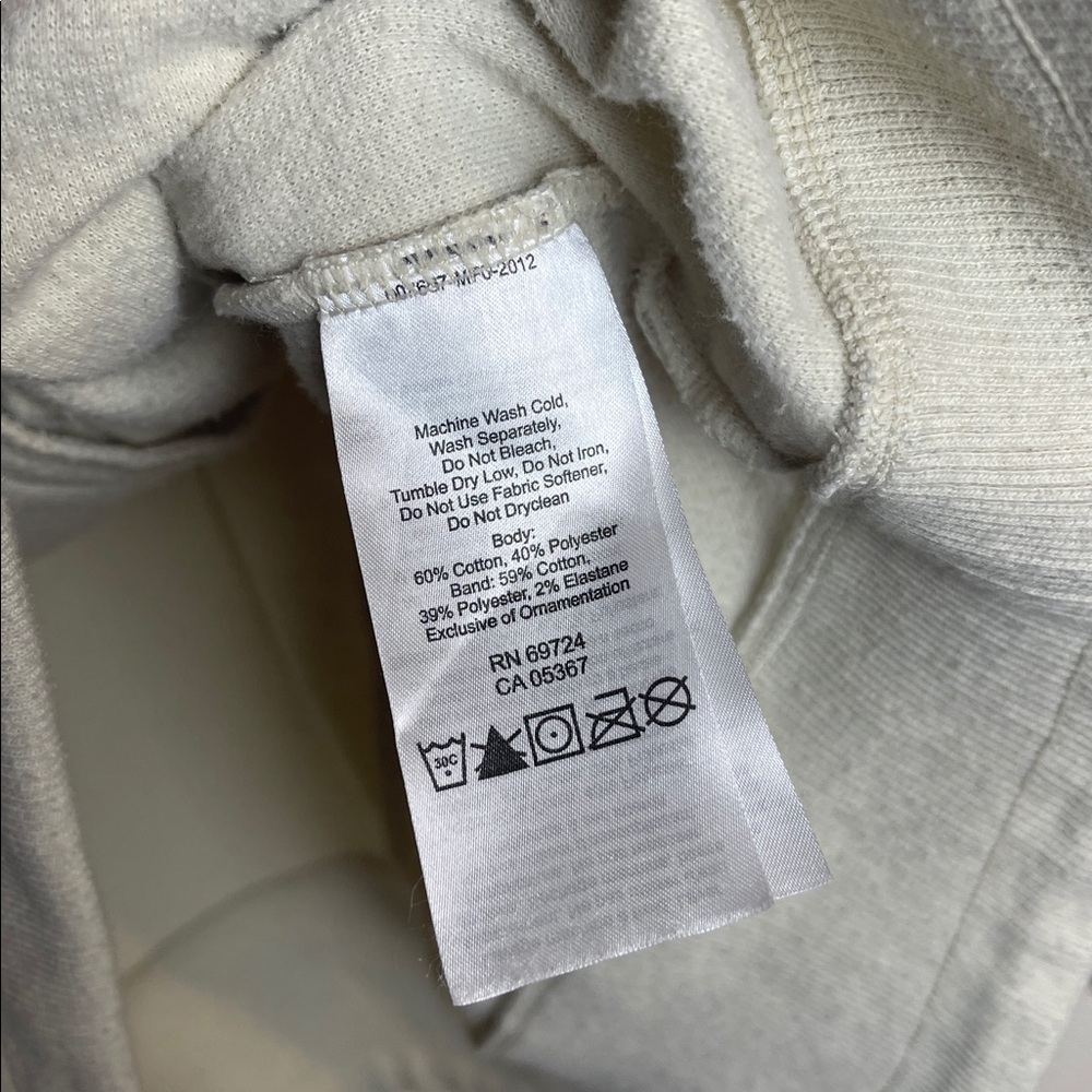 Mountain HardWear Fire Tower Oatmeal pullover hoodie L - Picture 9 of 11